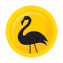 Flamingo coin